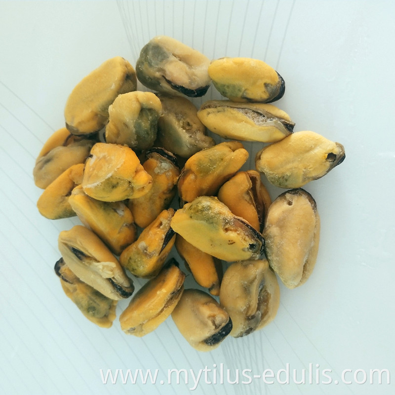 Frozen IVP mussels without shell